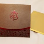 Top Open Wedding invitation