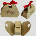 Gold Butterfly Cake Box