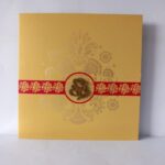 Flower band wedding invitation