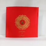 Circle  bright Attractive wedding invitation