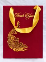 Maroon Colour Gift Bag