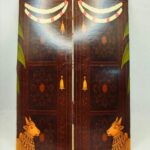 Door open digital traditional wedding invitation
