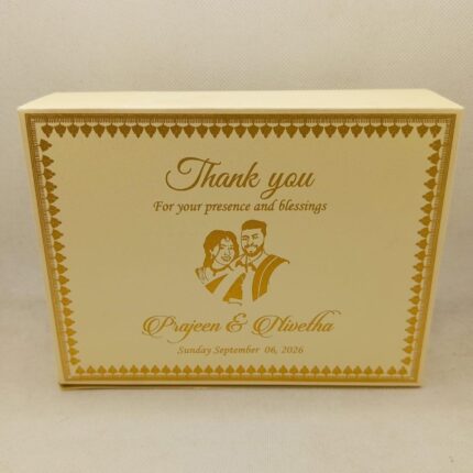 Cream Colour Palakaara Box