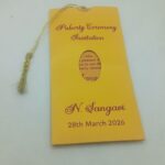 Small Size Pocket Card