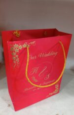 Red and Gold Gift Bag - Image 6