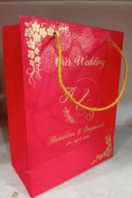 Red and Gold Gift Bag - Image 5