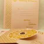 Pink Hindu Wedding Invitation .