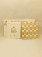 Door open small cream colour wedding card - Image 5