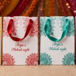White and Red Mehndi bag - Image 3