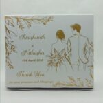 White and Gold Colour Palakaara Box