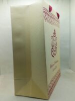 Cream and Maroon Colour Gift Bag - Image 5