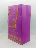 Purple colour Gift bag