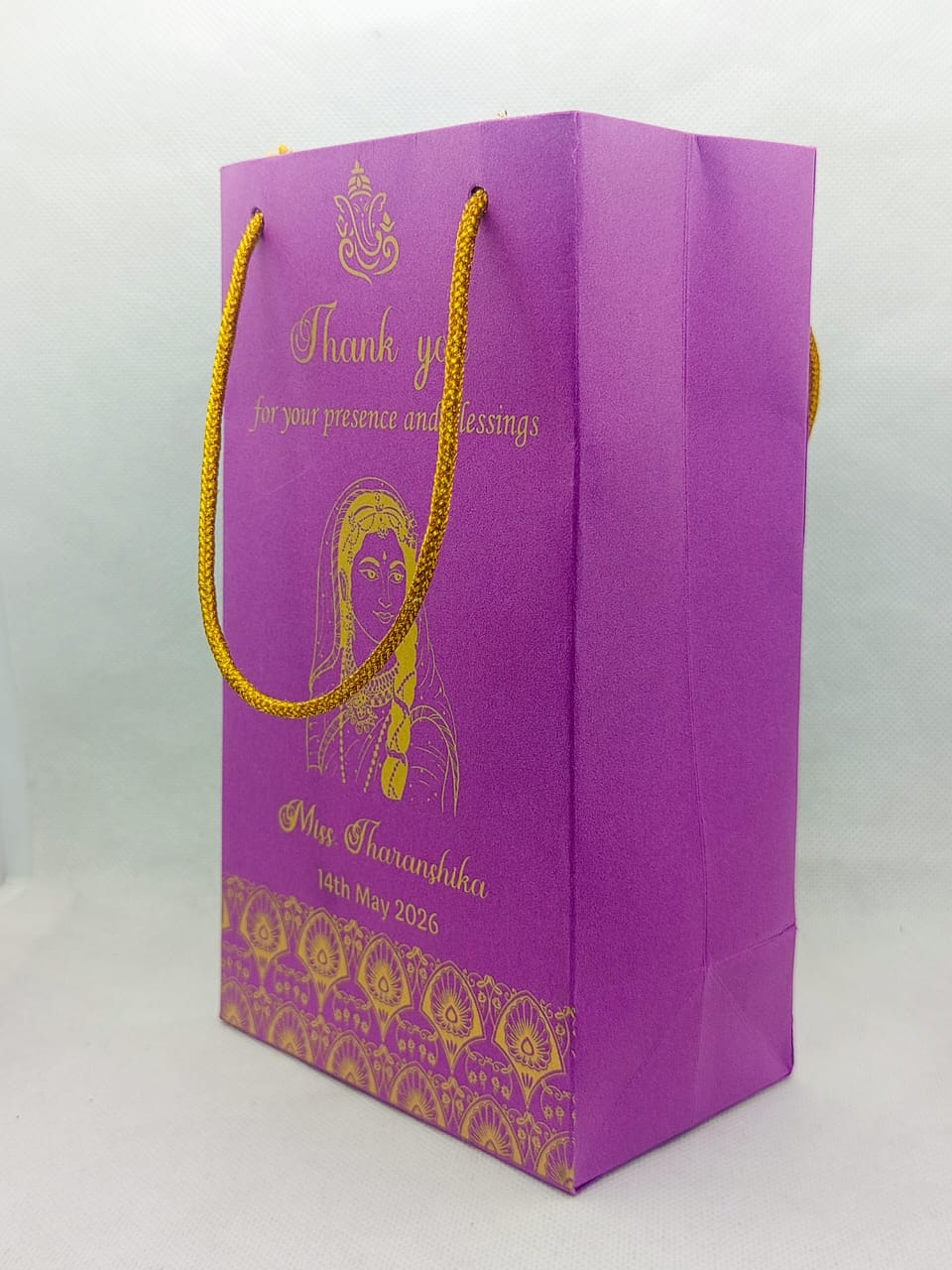 WhatsApp Image 2026-05-21 at 1.46.01 PM Purple colour Gift bag - Image 1