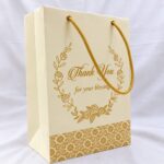 Cream Colour Gift Bag - Image 3
