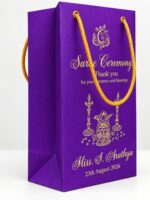 Purple Colour Gift Bag - Image 2