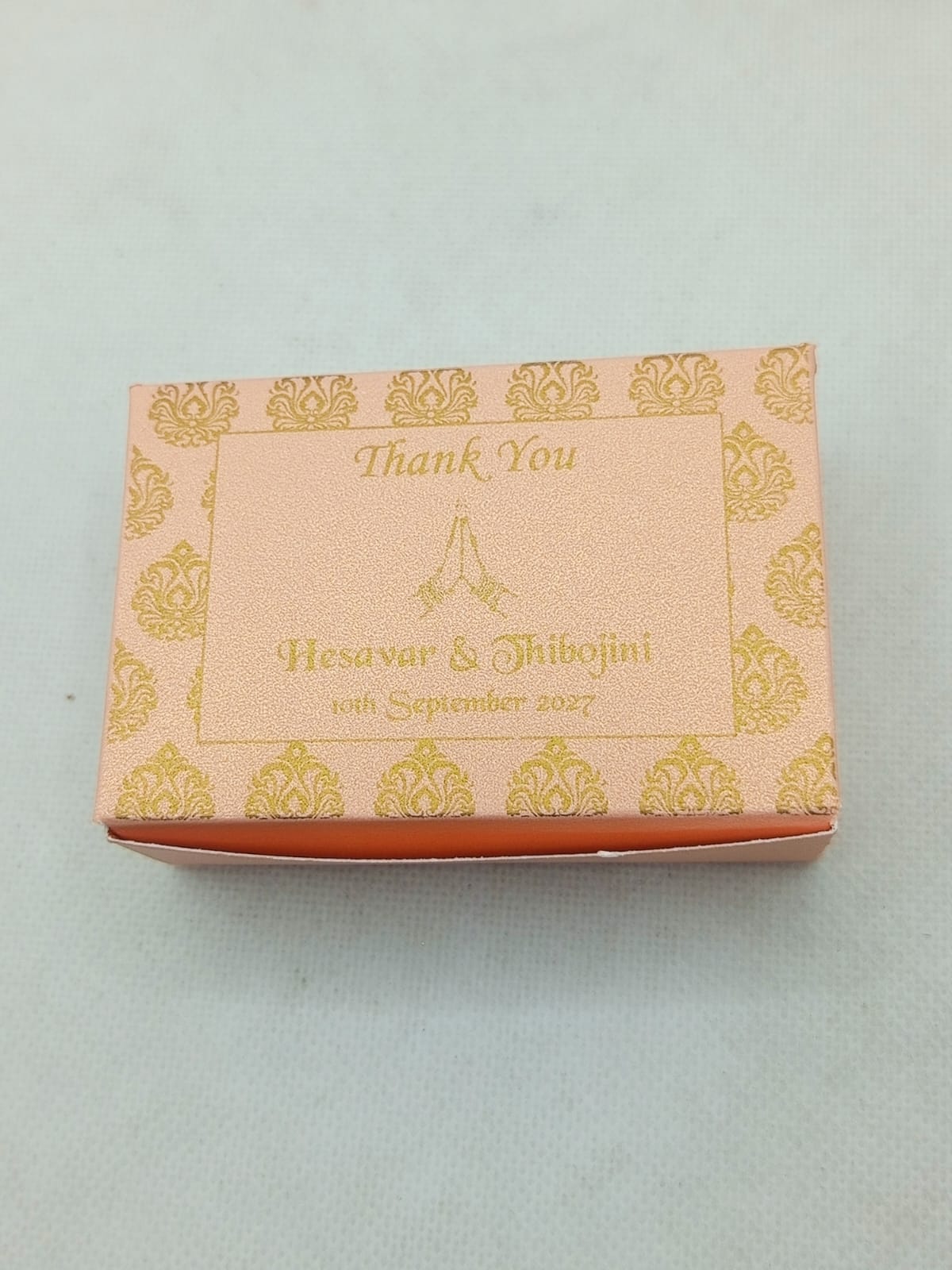 WhatsApp Image 2026-09-29 at 5.04.05 PMhh Beautiful Peach Colour Cake Box New - Image 1
