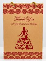 Peach colour gift bag - Image 4