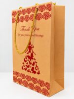 Peach colour gift bag - Image 3