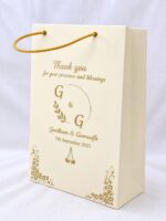 Cream Colour Gift Bag - Image 4