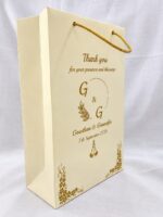 Cream Colour Gift Bag - Image 3