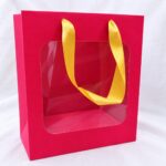Magenta Colour Gift Bag - Image 2