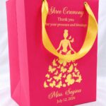 Magenta Colour Gift Bag