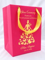 Magenta Colour Gift Bag